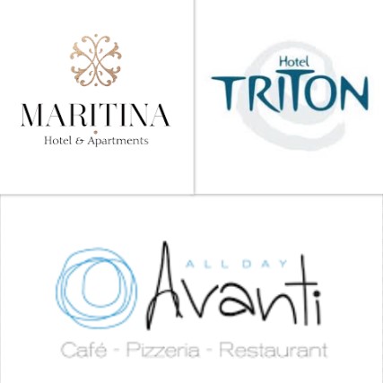 Maritina hotel - Triton hotel-Avanti Café - Pizzeria - Restaurant