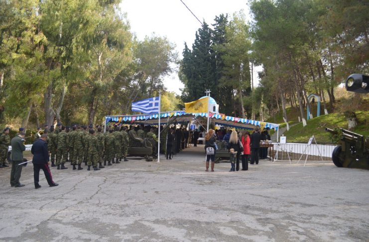 ΠΡΟΓΡΑΜΜΑ Εορτασμού της προστάτιδας του Πυροβολικού, Αγίας Βαρβάρας