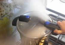 Βίντεο – ΣΟΚ στην Πρέβεζα: Χύτρα «σκάει» την ώρα που μαγειρεύει!