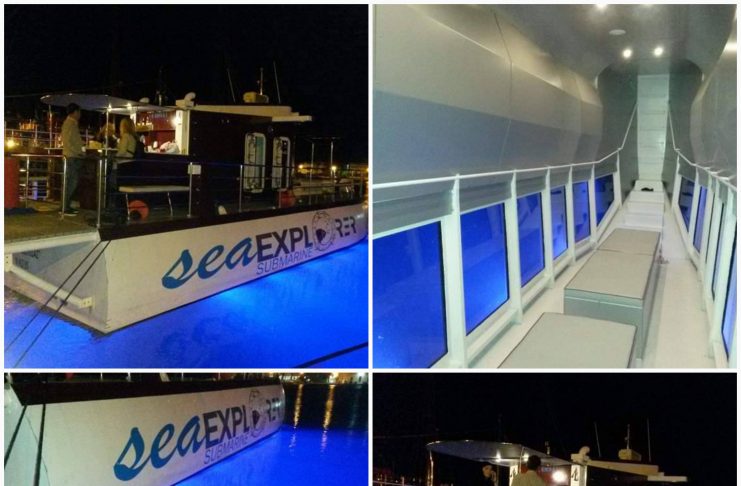 ΦΩΤΟ & ΒΙΝΤΕΟ Με έκδηλη συγκίνηση & πυροτεχνήματα το νέο πρωτοποριακό ημι-υποβρύχιο «Leonidas» στο λιμάνι της Κω!