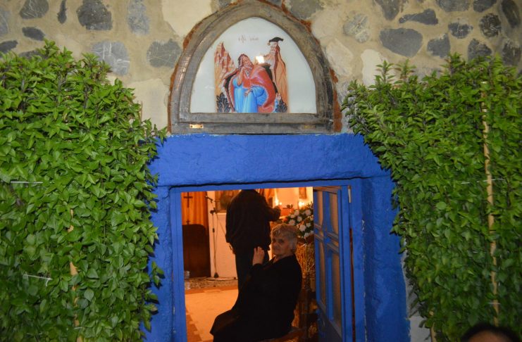 Πρόγραμμα πανηγύρεως ιερού Εξωκλησίου Προφήτου Ηλιού κάτω από το Σύμπετρο