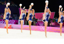 Επίσημη Παρουσίαση Προγράμματος ENSEMBLE παγκορασίδων (με 5 μπάλλες) Ρυθμικής Αγωνιστικής Γυμναστικής – Σάββατο 13:00 Αθλ. Πολύκεντρο