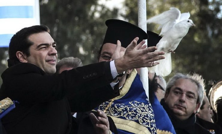 Στην Κάλυμνο τα Θεοφάνεια ο Πρωθυπουργός Αλέξης Τσίπρας και ο Υπ. Άμυνας Πάνος Καμμένος!