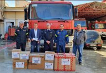 Η Περιφέρεια διένειμε υγειονομικό υλικό και είδη ατομικής προστασίας στα Σώματα Ασφαλείας Δωδεκανήσου