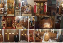 ΦΩΤΟ & ΒΙΝΤΕΟ Η εορτή του Αγίου Γεωργίου του Τροπαιοφόρου (σε άδεια εκκλησία) στο Πυλί