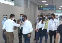 ΦΩΤΟ & ΒΙΝΤΕΟ «Αυτοψία» χωροταξικού στο αεροδρόμιο Κω από Χαρδαλιά και στελέχη ΠΠ για διασφαλιστούν τα πρωτόκολλα