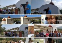 ΦΩΤΟ & ΒΙΝΤΕΟ Η εορτή της Αγίας Κυριακής σε μια πολύ όμορφη εξοχική τοποθεσία στο Λαγούδι