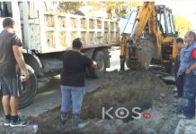 ΒΙΝΤΕΟ Αποκαταστάθηκε η βλάβη της ΔΕΥΑΚ στην οδό Αρτεμισίας