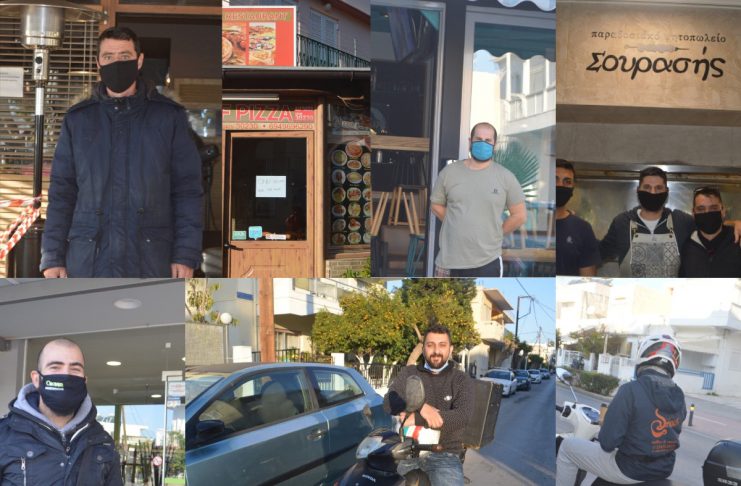 ΦΩΤΟ & ΒΙΝΤΕΟ Στην «πρώτη γραμμή» εν μέσω πανδημίας και «εγκλεισμού» οι «ντελιβεράδες» | Τι μας λένε οι ίδιοι