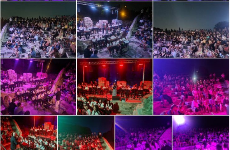 ΦΩΤΟ & ΒΙΝΤΕΟ Καταχειροκροτήθηκε η συναυλία ποικίλης μουσικής της Φιλαρμονικής Κω στο Ρωμαϊκό Ωδείο | Μια καλοκαιρινή, μαγευτική, μελωδική βραδιά