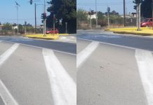 Αναγνώστης: Έχει σπάσει ο αγωγός και τρέχει το νερό στα φανάρια του Αγροτικού συνεταιρισμού