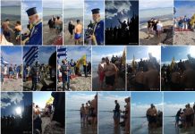 ΦΩΤΟ & ΒΙΝΤΕΟ Με λαμπρότητα και πολύ κόσμο τα Θεοφάνεια στο Τιγκάκι – Τον Σταυρό έπιασε ο Αντώνης Διακαναστάσης