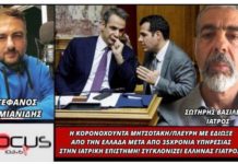 Σωτήρης Βασιλείου: «Η Κορωνοχούντα Μητσοτάκη – Πλεύρη με έδιωξε από την Ελλάδα μετά από 35 χρόνια υπηρεσίας στην ιατρική επιστήμη»