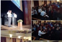 Με πάρα πολύ κόσμο, θερμούς εναγκαλισμούς και χειροκροτήματα η ομιλία του Μάνου Κόνσολα στον Ορφέα | «Η Κώς έπαψε να είναι διάδρομος δουλεμπόρων και ξέφραγο αμπέλι…