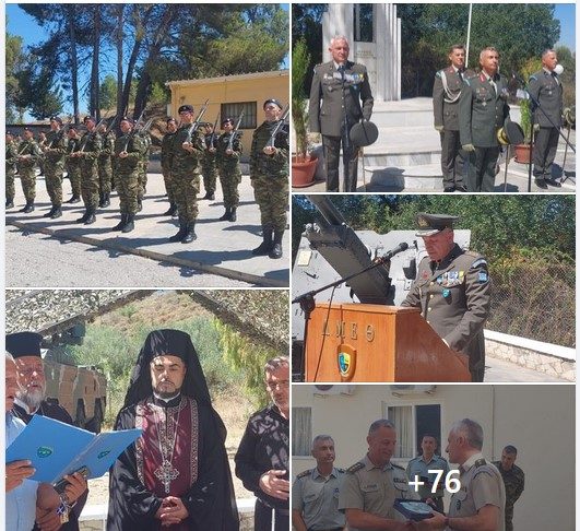 Σε κλίμα συγκίνησης η παράδοση – παραλαβή της Διοίκησης του Πυροβολικού της 80 ΑΔΤΕ στη Μεσαριά Κω