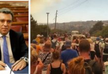 Μ. Κόνσολας: Η Ρόδος ζει δραματικές στιγμές. Nα αναλάβει η ΓΓ Πολιτικής Προστασίας τον συντονισμό και να κηρυχθεί ολόκληρο το νησί σε κατάσταση εκτάκτου ανάγκης
