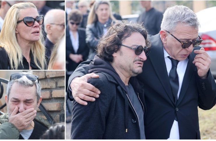 «Αντίο Σωσώ» – Σπαραγμός στην κηδεία της Καίτης Κωνσταντίνου, λύγισαν συγγενείς, φίλοι και συνάδελφοί της