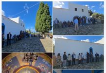 Με λαμπρότητα και επισημότητα ο Όρθρος & η Θεία Λειτουργία της εορτής του Μεγαλομάρτυρος Αγίου Δημητρίου στις Χαϊχούτες