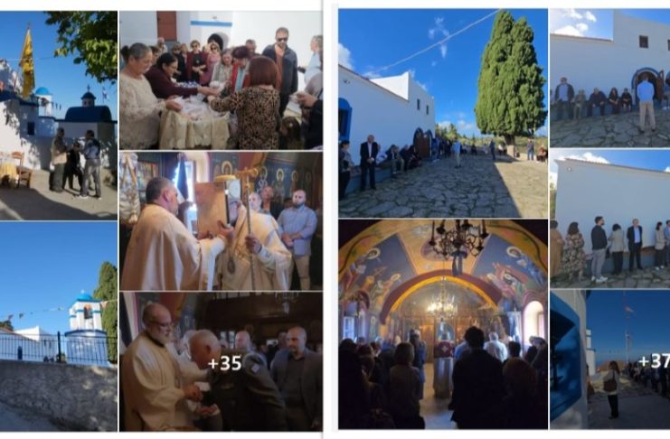 Με λαμπρότητα και επισημότητα ο Όρθρος & η Αρχιερατική Θεία Λειτουργία της εορτής του Μεγαλομάρτυρος Αγίου Δημητρίου στις Χαϊχούτες
