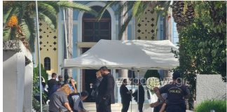 Χανιά | Θρήνος στην κηδεία της Ευαγγελίας Φραγκιαδάκη – Πρωτοφανή μέτρα ασφαλείας στον Αλικιανό – Drone και ανιχνευτής μετάλλων στην είσοδο της εκκλησίας | Video