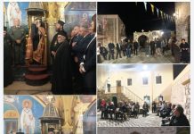 Ο λαμπρός Αρχιερατικός εσπερινός της μεγάλης εορτής του Ασωμάτου στο ορεινό Ασφενδιού με πολλούς προσκυνητές