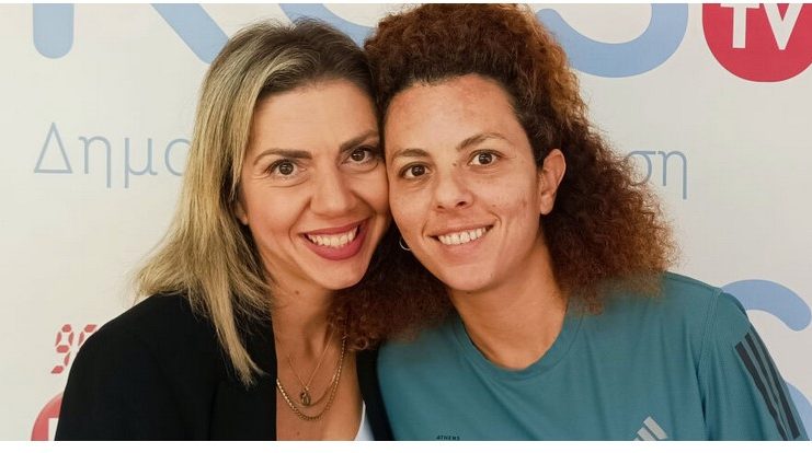 Ενθουσιασμός και συγκίνηση για την Αναστασία Ορφανουδάκη και την Μαρία Νέφζι στην πρώτη τους συμμετοχή στο Μαραθώνιο της Αθήνας