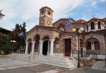 H Τιμία Κάρα του Οσίου Μελετίου του Θαυματουργού στα Άνω Πατήσια Αθηνών