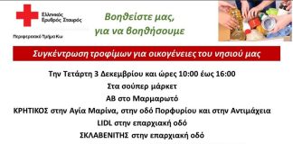 Νέα ημερομηνία για την συγκέντρωση τροφίμων από τον Ε.Ε.Σ. Κω