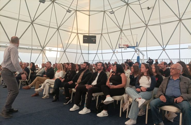 Εξαιρετική η ομιλία του Αχιλλέα Υφαντίδη στον θόλο της Καρδάμαινας