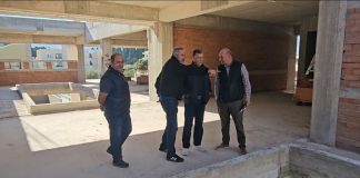 Επίσκεψη στο κτίριο του νέου Δικαστικού Μεγάρου πραγματοποίησαν ο Πρόεδρος του Δικηγορικού Συλλόγου, ο Δήμαρχος και ο εργολάβος, με σκοπό την ενημέρωση για την πορεία των εργασιών