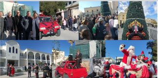 Στις γειτονιές της Κω ο Αϊ Βασίλης, μοίρασε δώρα και γλυκίσματα στα παιδιά