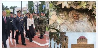 Με λαμπρότητα & μεγαλοπρέπεια -αν και δεν έγινε η λιτανεία λόγω της ευεργετικής βροχής- η εορτή του Πολιούχου της Κω, Αγίου Νικολάου, στον πανηγυρίζοντα Ιερό Μητροπολιτικό Ναό