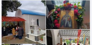 Η εορτή του Αγίου Νικολάου στη Ζιά & το ταφικό έθιμο με το «συγχώριο» με πολλούς προσκυνητές παρά τη βροχή