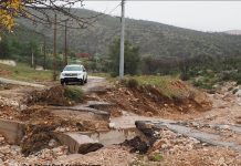 Αδύνατη η πρόσβαση οχημάτων στην Ι.Μονή Ευαγγελιστρίας & Οσίου Δαυίδ Μάνδρας Αττικής