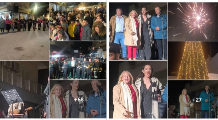 Άναμμα του Χριστουγεννιάτικου Δέντρου στην Κέφαλο με την Μαρία Αναματερού σε ένα υπέροχο μουσικό ταξίδι με πολύ χορό!