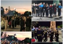 Η Αντιμάχεια Φωταγώγησε το Χριστουγεννιάτικο Δέντρο της