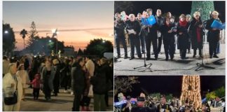 Η Αντιμάχεια Φωταγώγησε το Χριστουγεννιάτικο δέντρο της