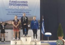 Τρία χάλκινα μετάλλια η Σταματία Αδαμαντίδη του ΠΑΣ Ανταγόρα στο Πανελλήνιο πρωτάθλημα άρσης βαρών
