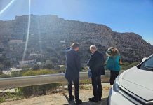 Επίσκεψη του Προέδρου του Πράσινου Ταμείου στη Χάλκη για τη χρηματοδότηση του έργου «Επανακατοίκηση του Ορεινού Οικισμού (Χωριού) Χάλκης»