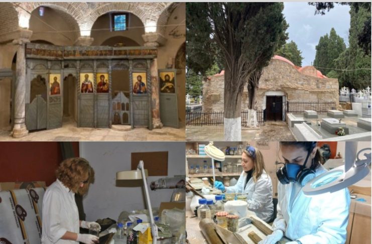 Ολοκληρώθηκαν οι εργασίες συντήρησης του Βαπτιστηρίου του Αγίου Ιωάννη στη θέση Επτά Βήματα στην Κω