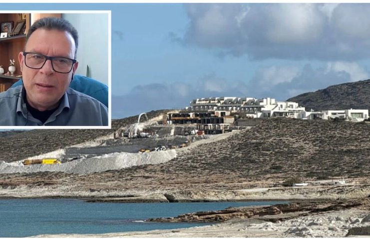 «Έχουμε προσφύγει στο ΣτΕ, σε υπουργεία, ζητήσαμε παρέμβαση της Αρχής Διαφάνειας, κανείς δεν κάνει τίποτα» λέει ο δήμαρχος Μήλου για το νέο οικολογικό έγκλημα