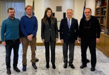 Ο Βασίλης Α. Υψηλάντης στο Υπουργείο Παιδείας για εκπαιδευτικά ζητήματα της Δωδεκανήσου