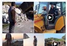 Σάκης Χατζηπέτρος: Προσκυνηματικό έργο από Δ. Χατζηδαυίδ στην παραλία του Φάρου στο Σκανδάρι