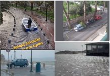 «Η Κως έγινε Βενετία» – Η Καρδάμαινα μια μεγάλη «πισίνα» – «Την ευθύνη εδώ ποιος την αναλαμβάνει»;