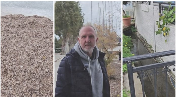 Σε επιφυλακή κάτοικοι για το ρέμα (οδός Γεωργίου Παπανδρέου) – Κίνδυνος πλημμύρας με κάθε δυνατή βροχή