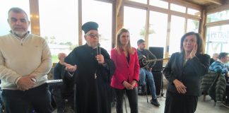 Η κοπή της πρωτοχρονιάτικης πίτας του Ιατρικού Συλλόγου Κω στο εστιατόριο Πέτρα