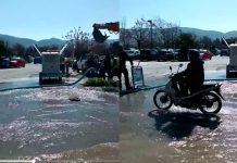 ΒΙΝΤΕΟ Συνεχίζεται η ταλαιπωρία με την επισκευή της ζημιάς στον αγωγό από την ΔΕΥΑΚ, επί της Γρηγορίου Πέμπτου