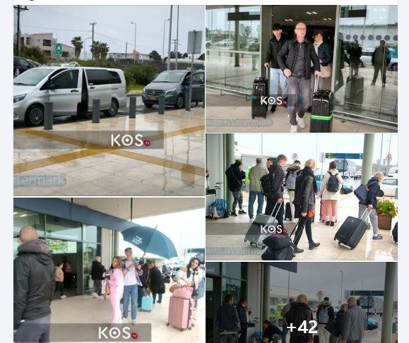 Υπό βροχή η πρώτη πτήση στην Κω και επίσημη πρεμιέρα για την τουριστική περίοδο 2026