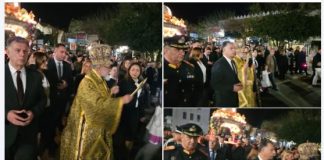 Η Ακολουθία της Μεγάλης Παρασκευής στον ΙΝ Αγίου Νικολάου Κω και η Λιτάνευση του Επιταφίου