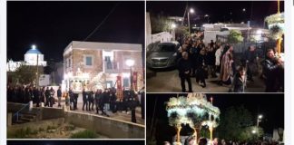 Με πολύ κόσμο και σε ιδιαίτερη ατμόσφαιρα η περιφορά του Επιταφίου στο Λαγούδι